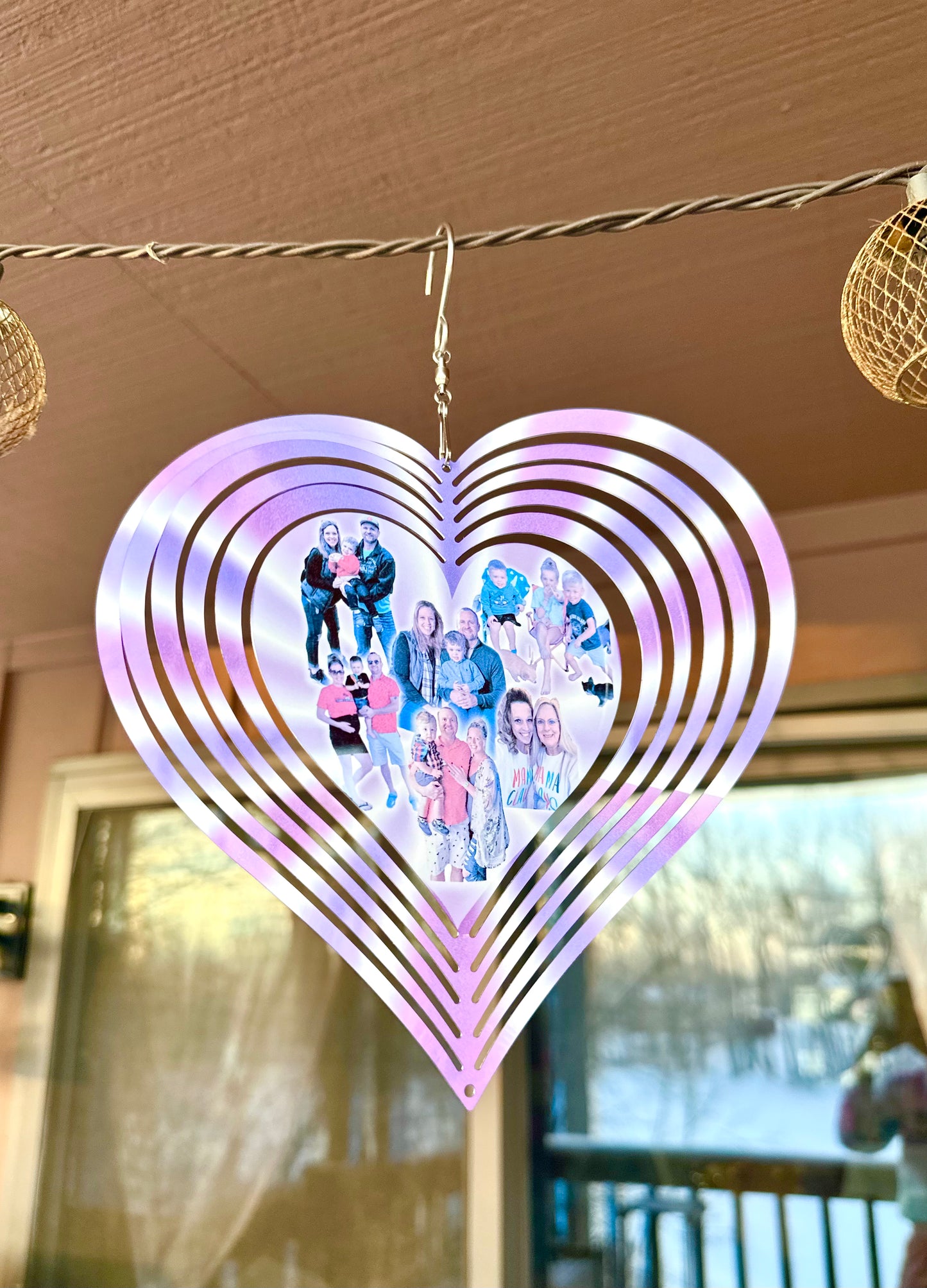 Heart Wind Spinner (Custom)