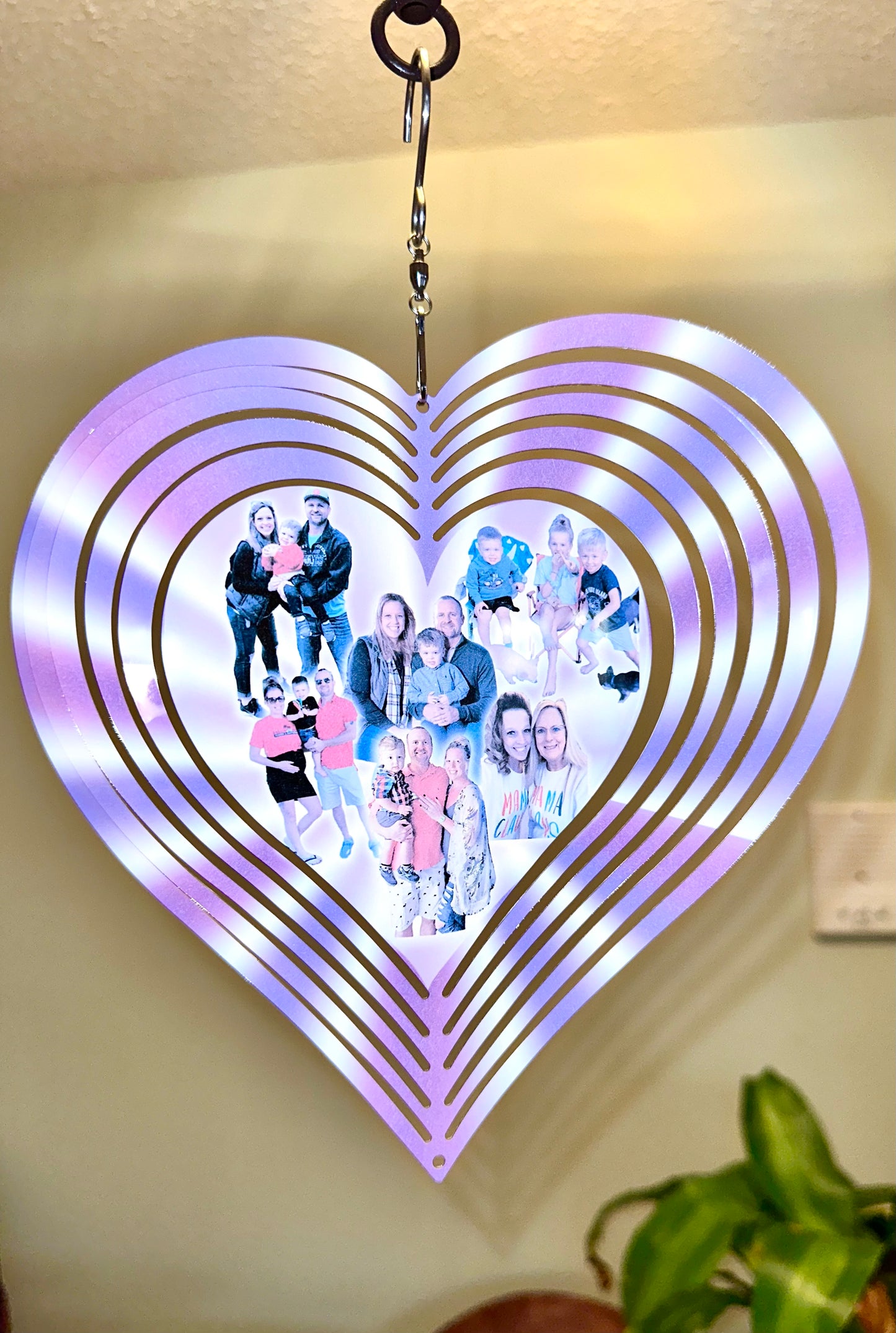 Heart Wind Spinner (Custom)