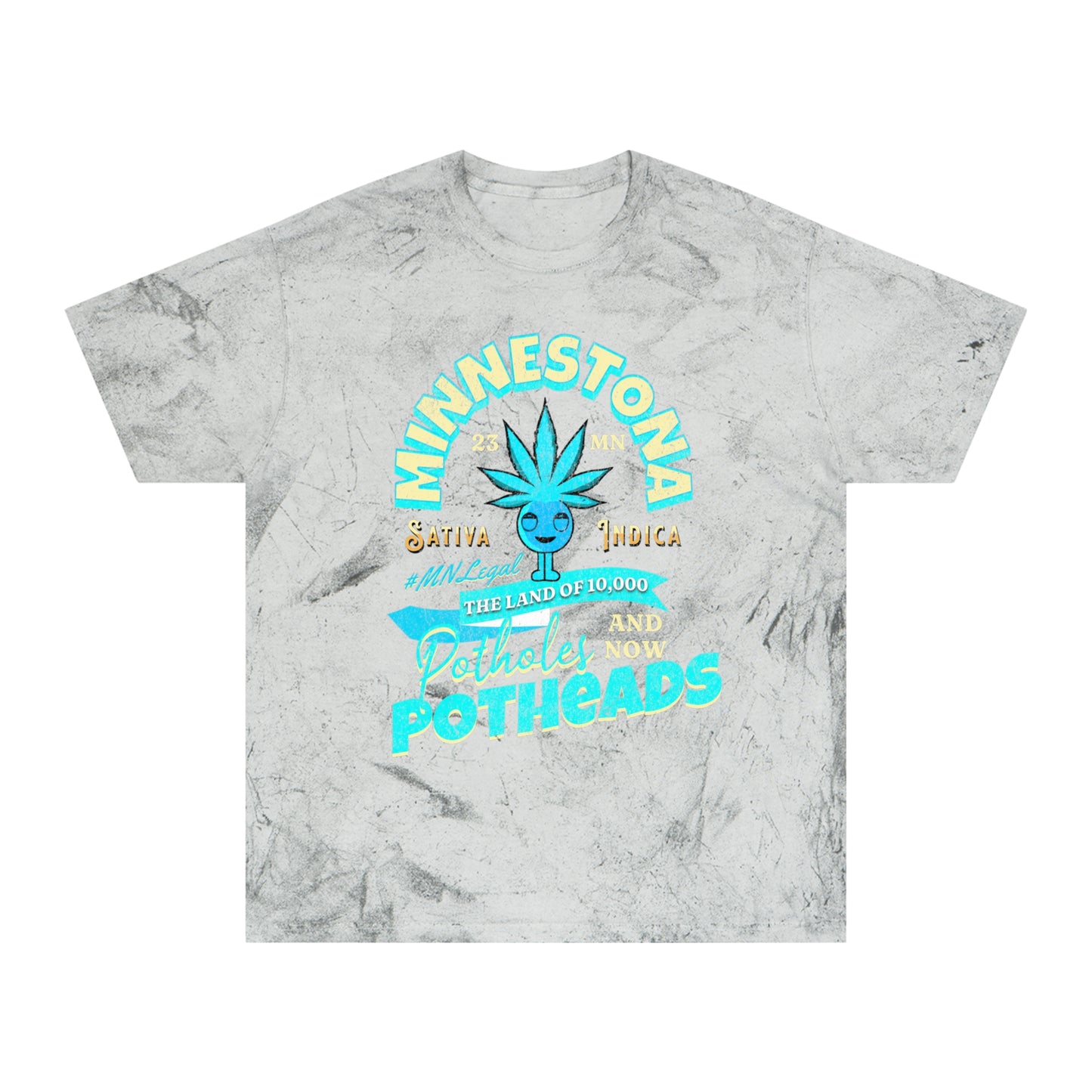 Minnestona | Land of 10,000 Potheads | Minnesota Legal Comfort Color T-shirt
