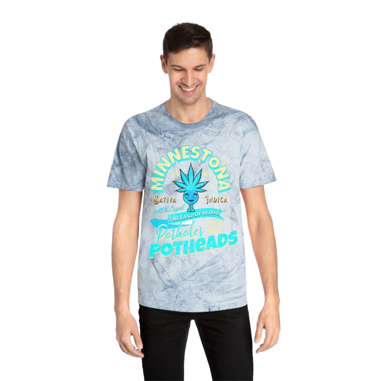 Minnestona | Land of 10,000 Potheads | Minnesota Legal Comfort Color T-shirt