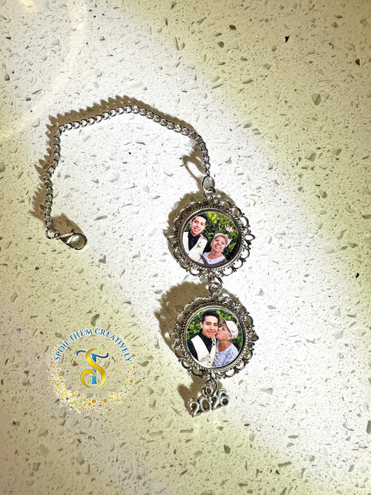 2026 Graduation Photo Cap Tassel Charm