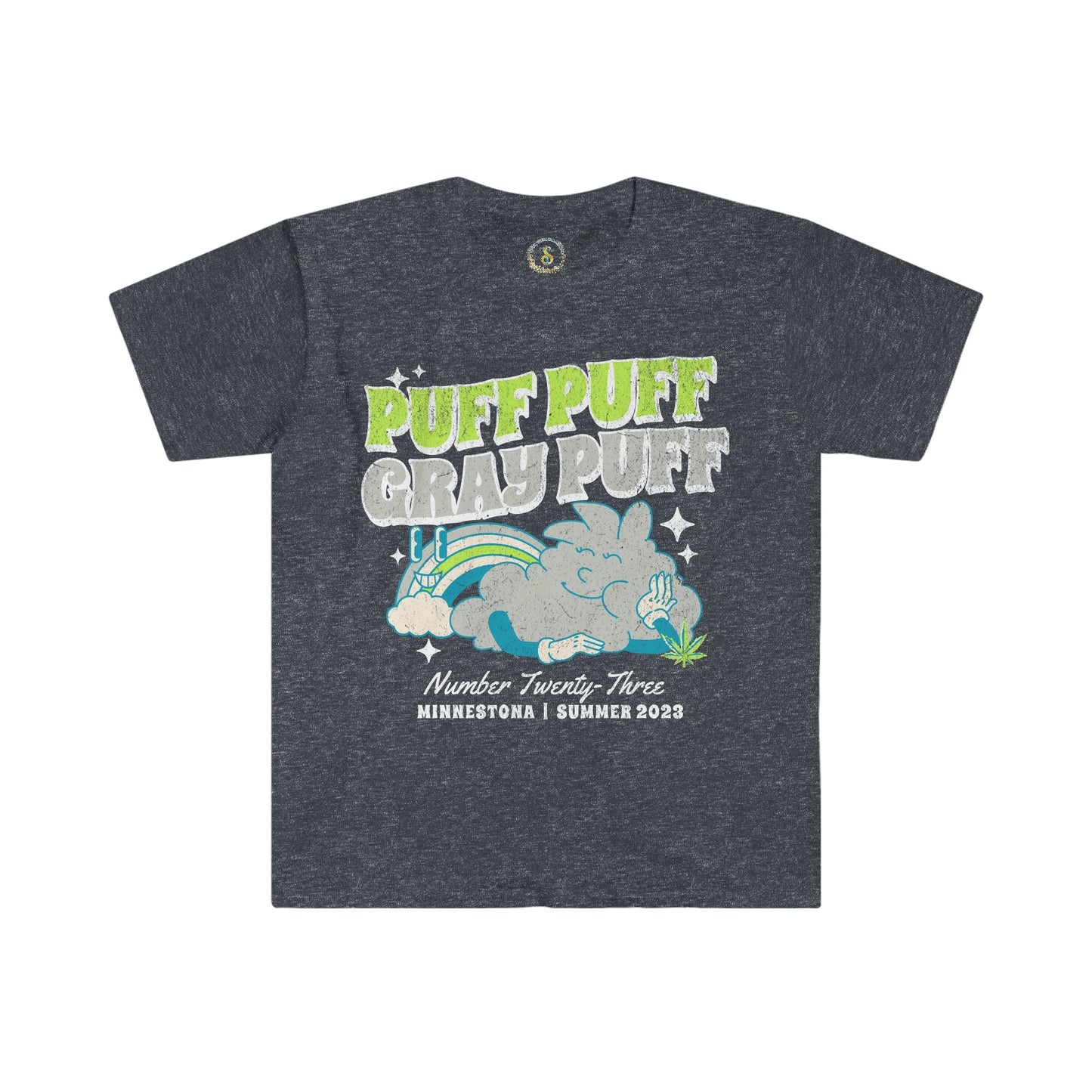 Puff Puff Gray Puff | Minnesota Legal T-Shirt