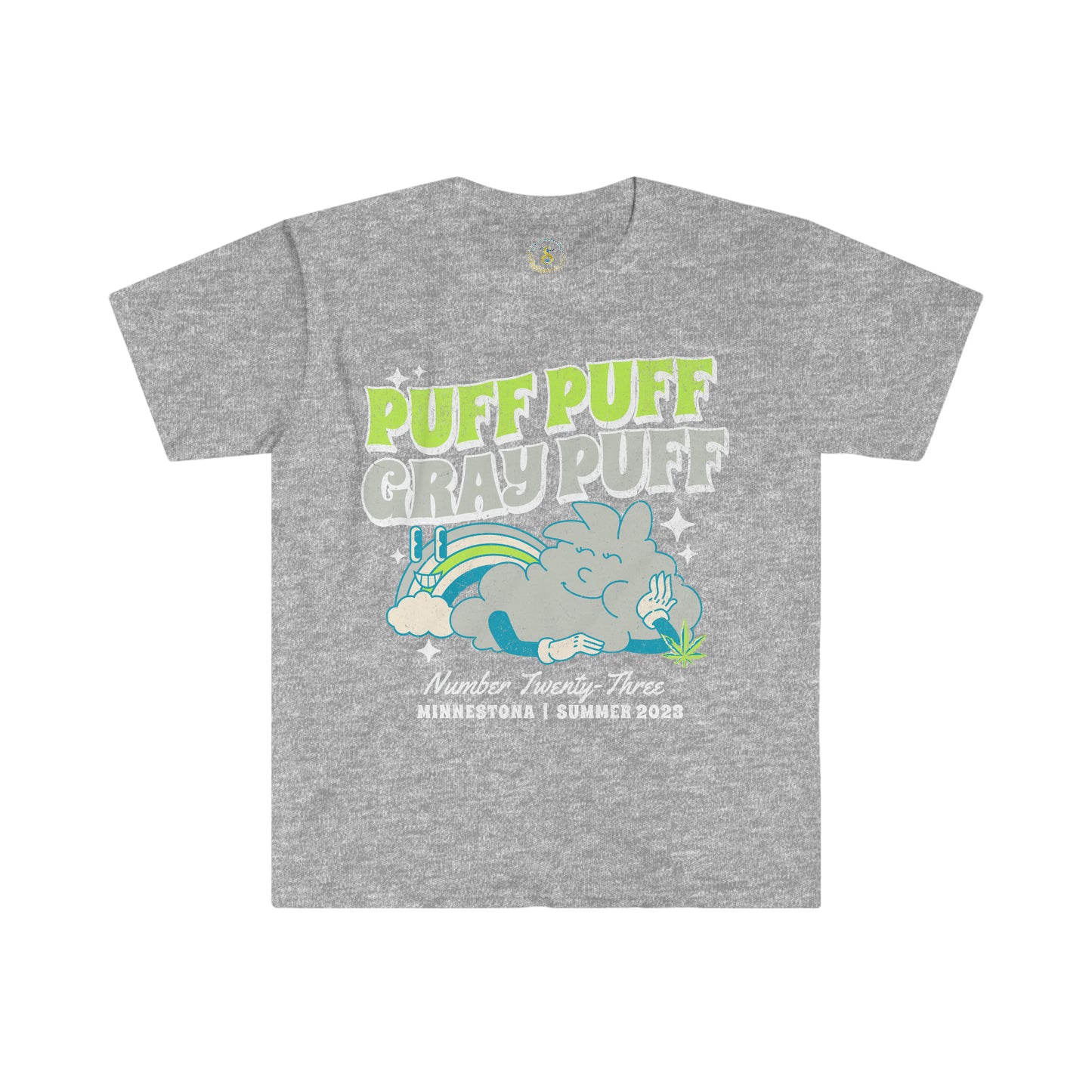 Puff Puff Gray Puff | Minnesota Legal T-Shirt