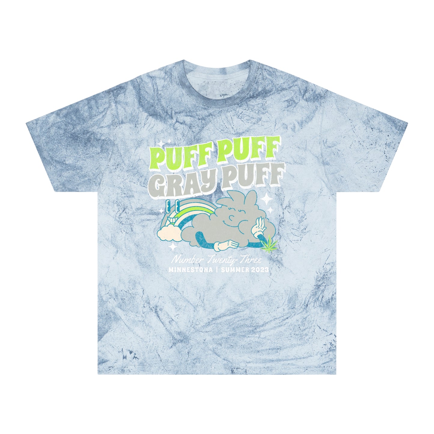 Puff Puff Gray Puff | Minnesota Legal Comfort Color T-Shirt