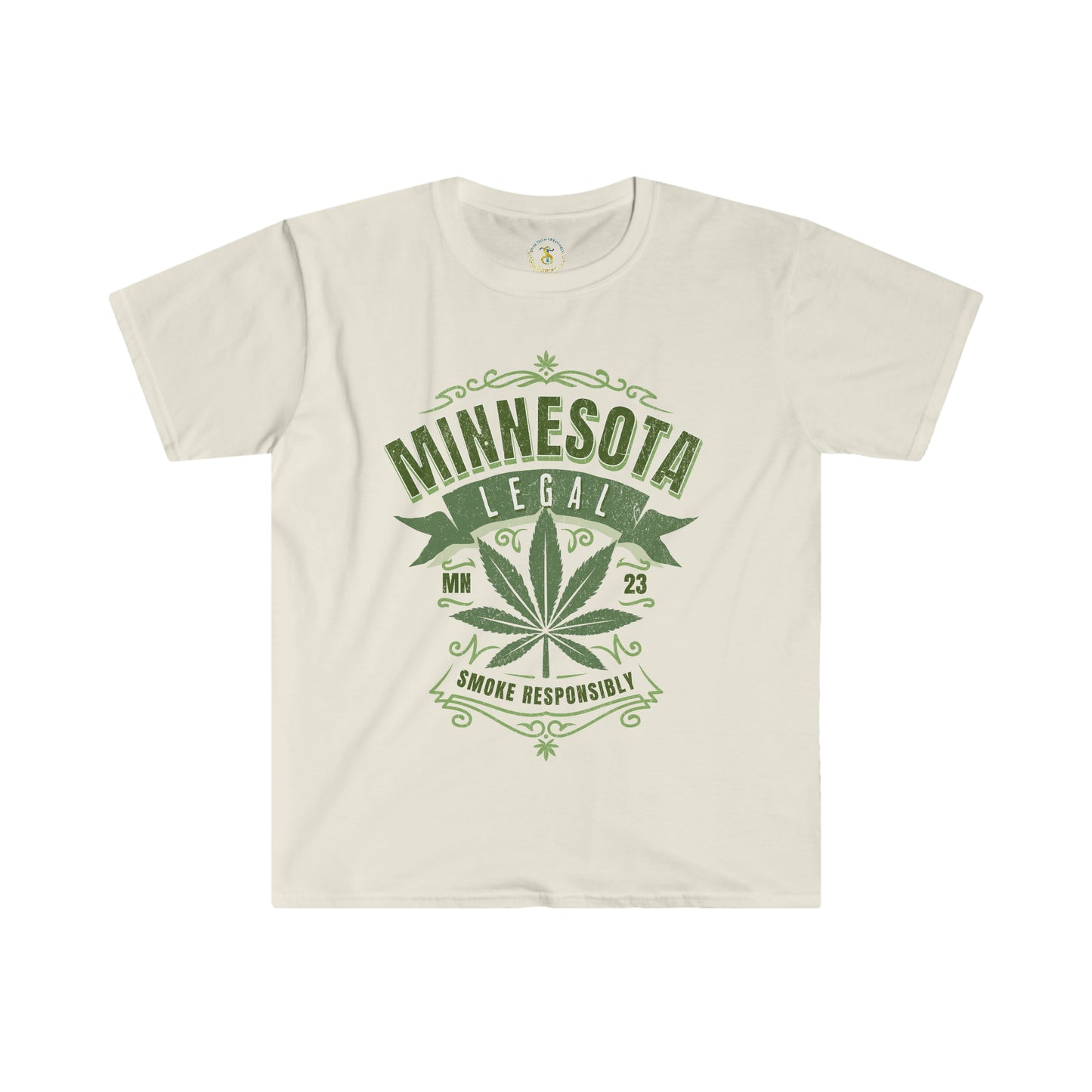 Smoke Responsibly | Minnesota Legal T-Shirt