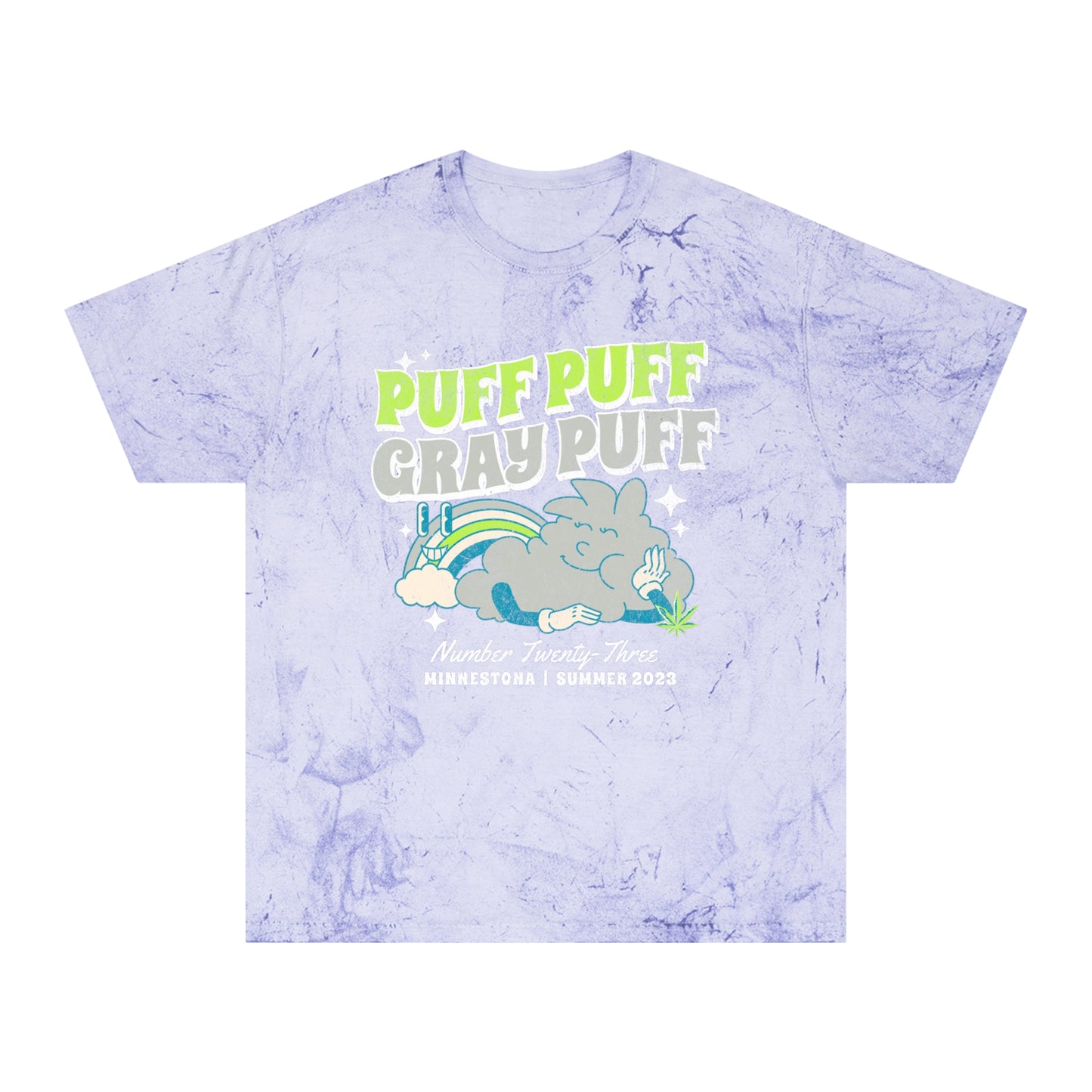 Puff Puff Gray Puff | Minnesota Legal Comfort Color T-Shirt