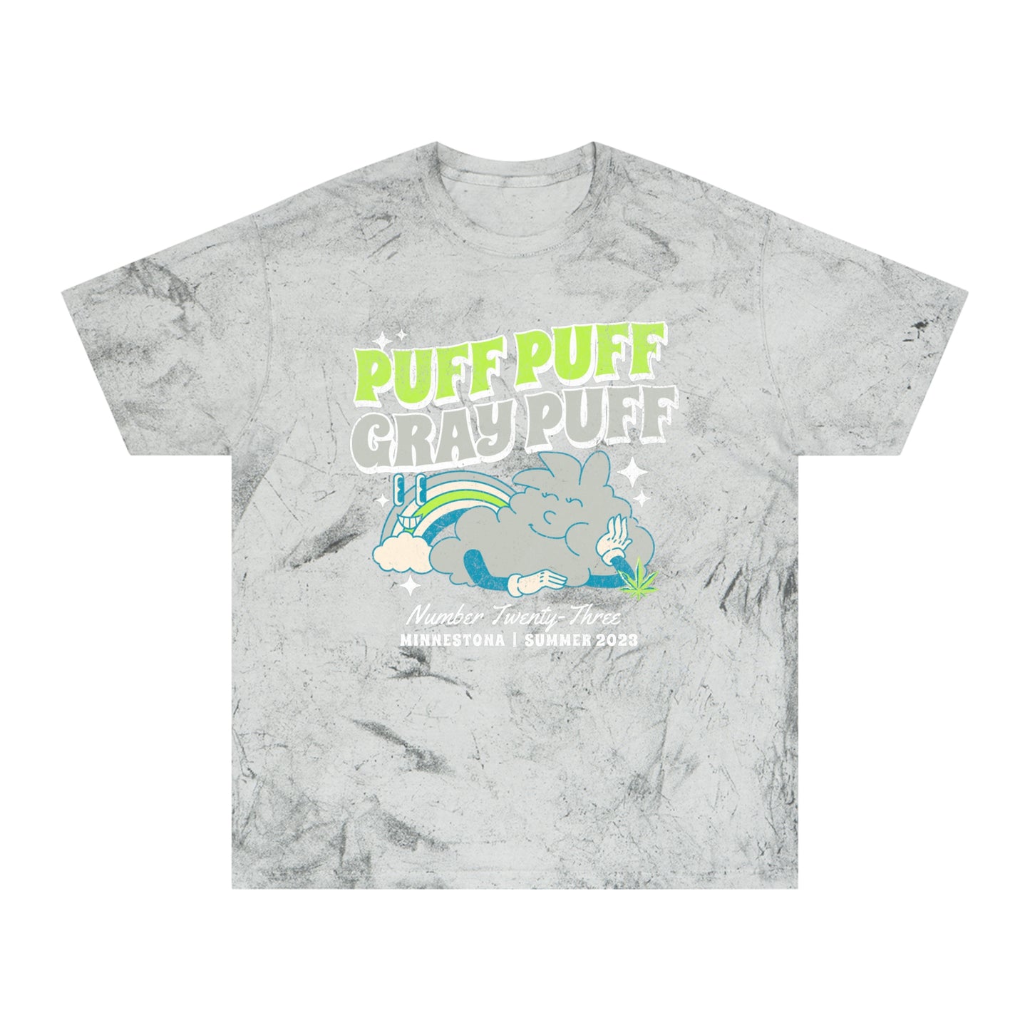 Puff Puff Gray Puff | Minnesota Legal Comfort Color T-Shirt