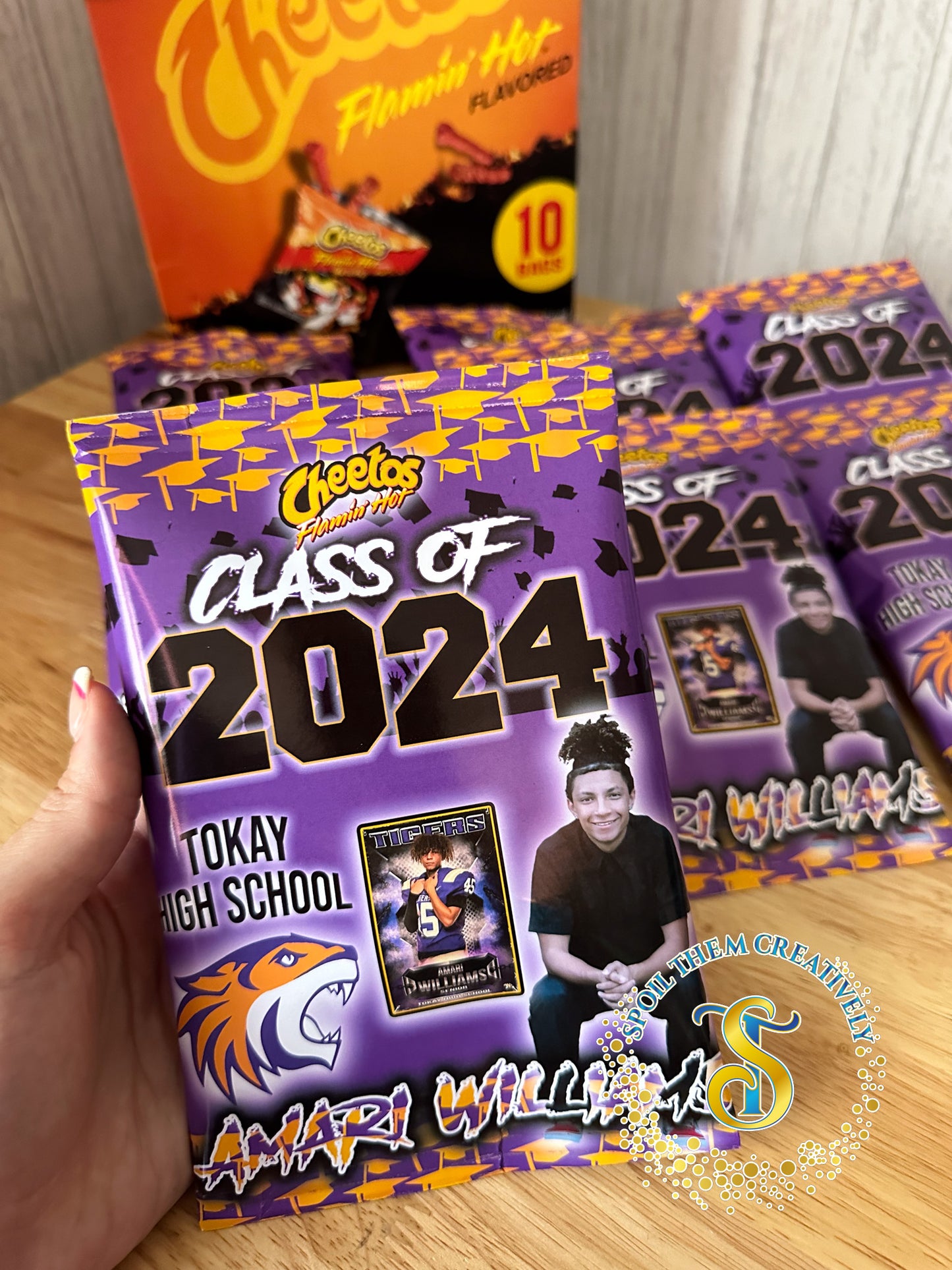 Graduation Chip Bags (10 Pack)