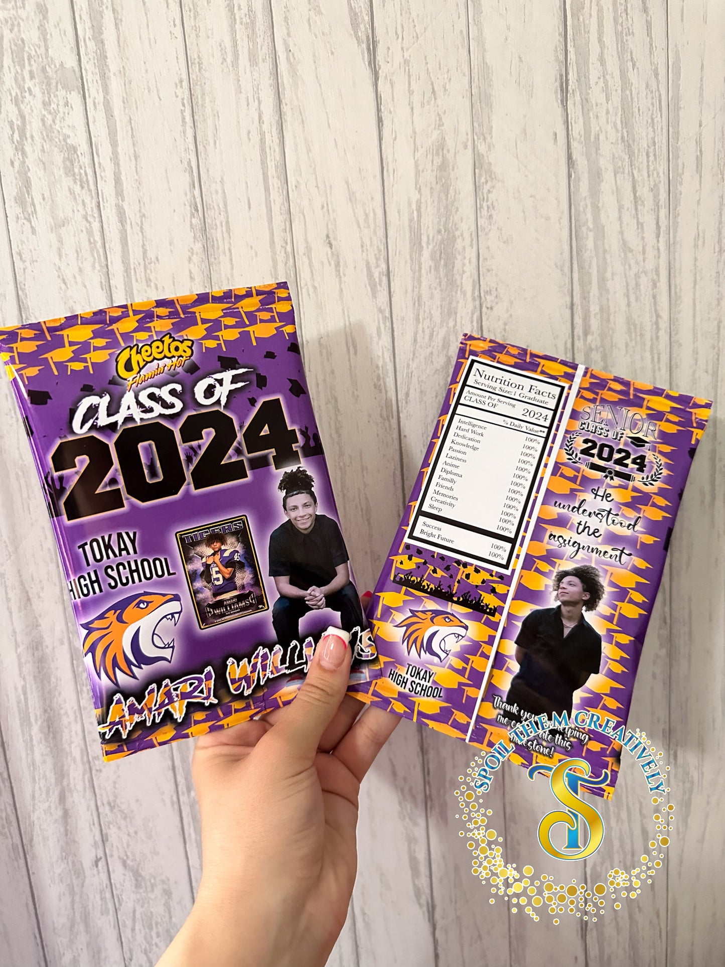 Graduation Chip Bags (10 Pack)