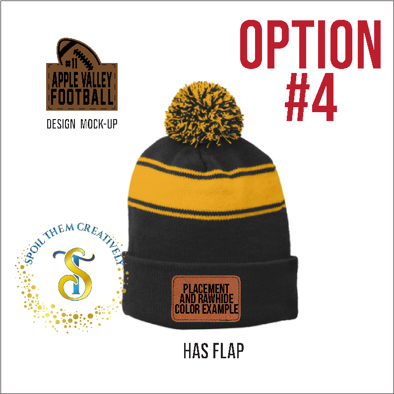 Apple Valley Football Beanies