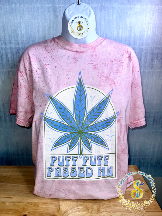 Puff Puff Passed MN | Minnesota Legal Comfort Color T-shirt