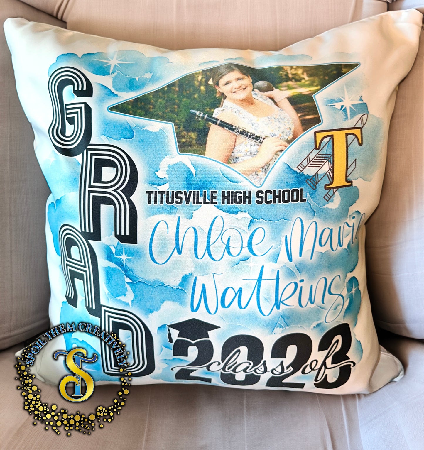 Customize a Graduation Pillow!
