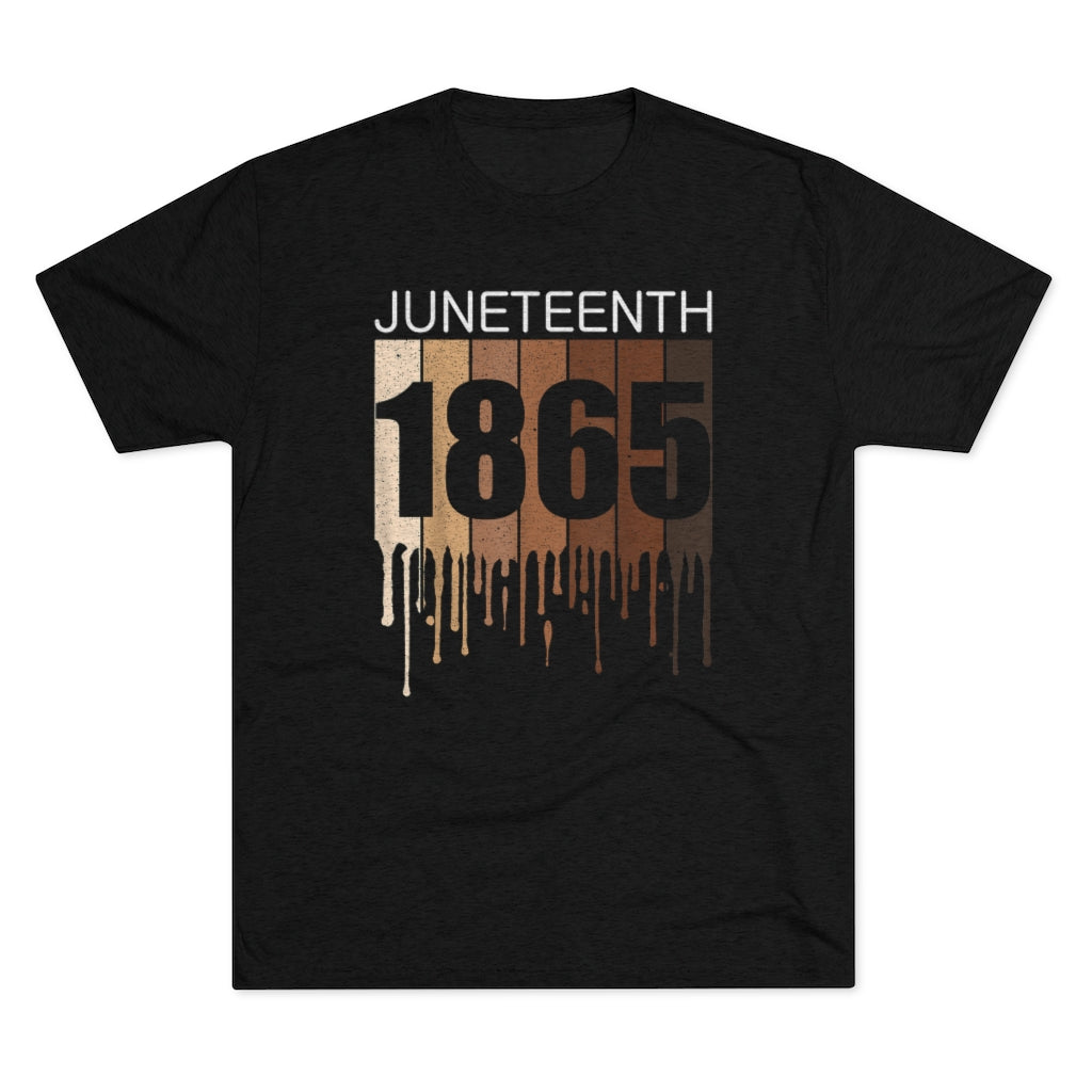 Juneteenth 1865 Unisex Tri-Blend Crew Tee