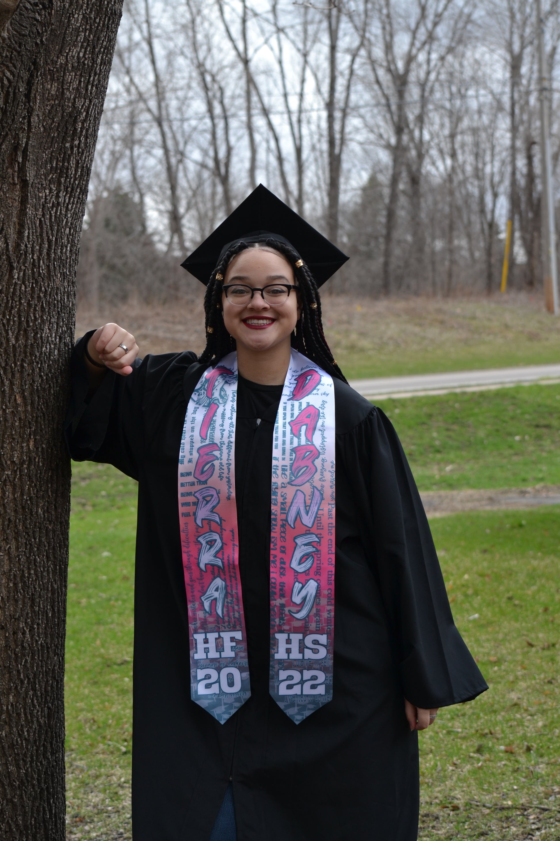 Graduation Stole with Text Only – SpoilThemCreatively graduation-stole-with-text-only-spoilthemcreatively