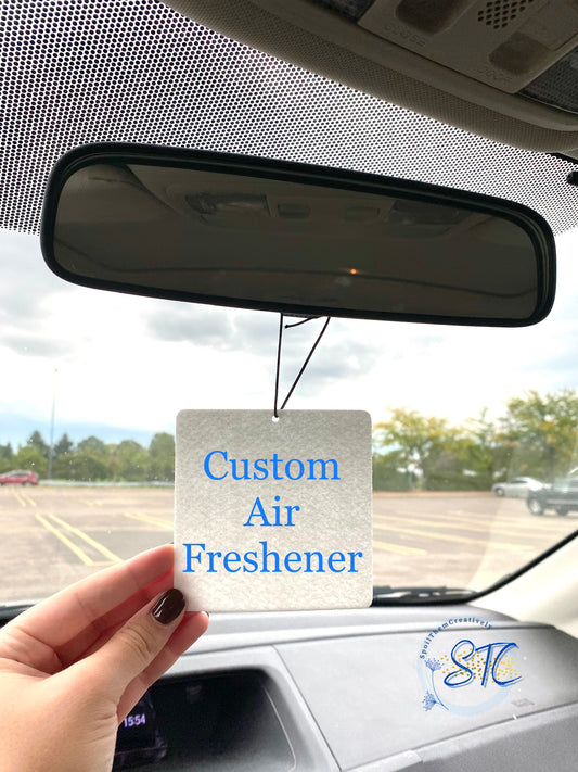 Custom Square Air Freshener