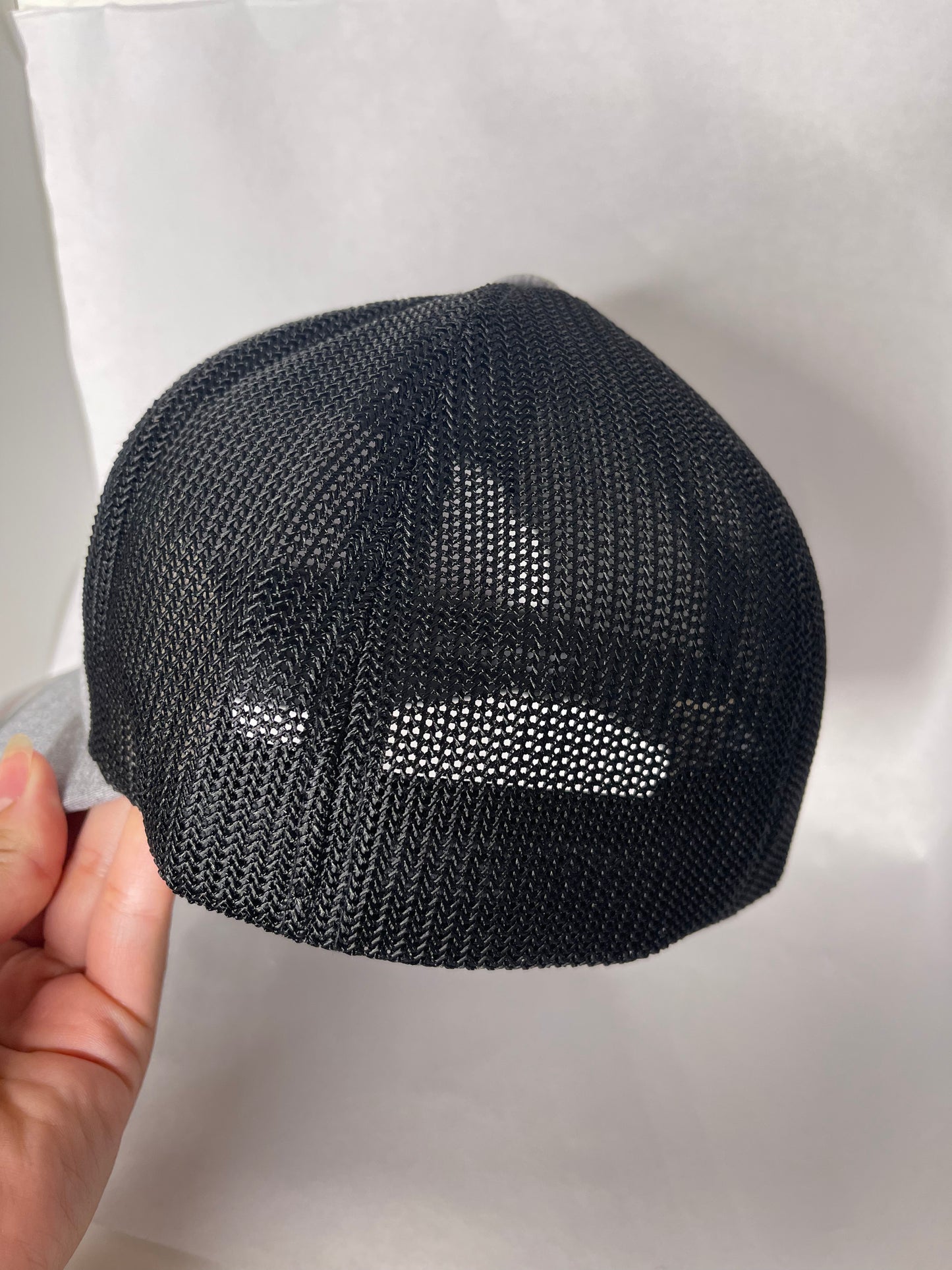 Black Design Minnesota Hat w/ State Shape