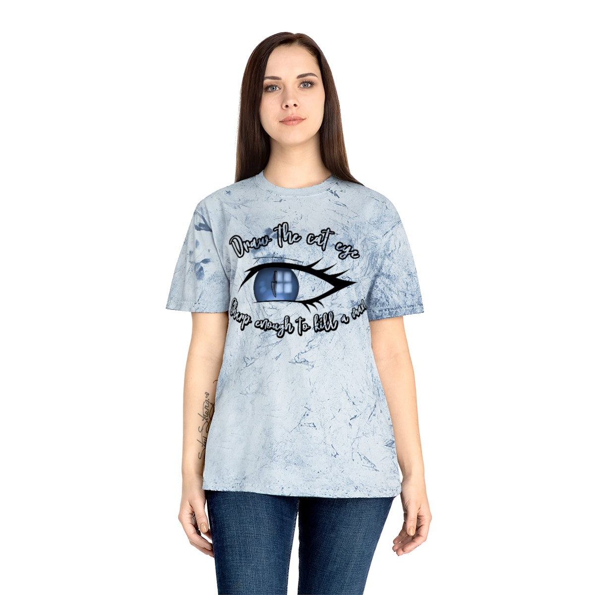 Taylor Swift Lyrics T-Shirt | Midnight Shirt | Draw the cat eye