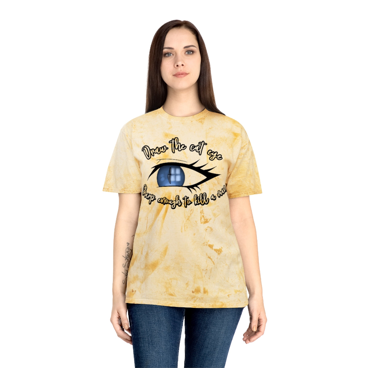 Taylor Swift Lyrics T-Shirt | Midnight Shirt | Draw the cat eye sharp enough | Swifties Shirt | Eras Tour Shirt
